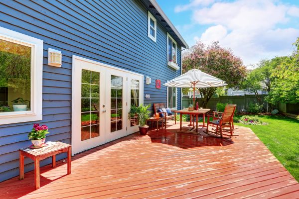Blue Siding Installation in Greeley